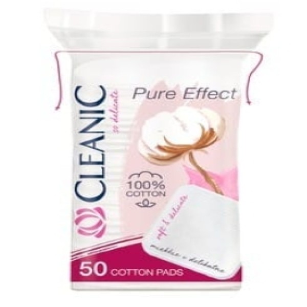 CLEANIC COTTON PADS PURE EFFECT 50'S