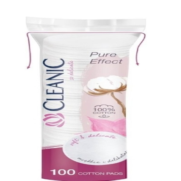 CLEANIC COTTON PADS PURE EFFECT 100'S