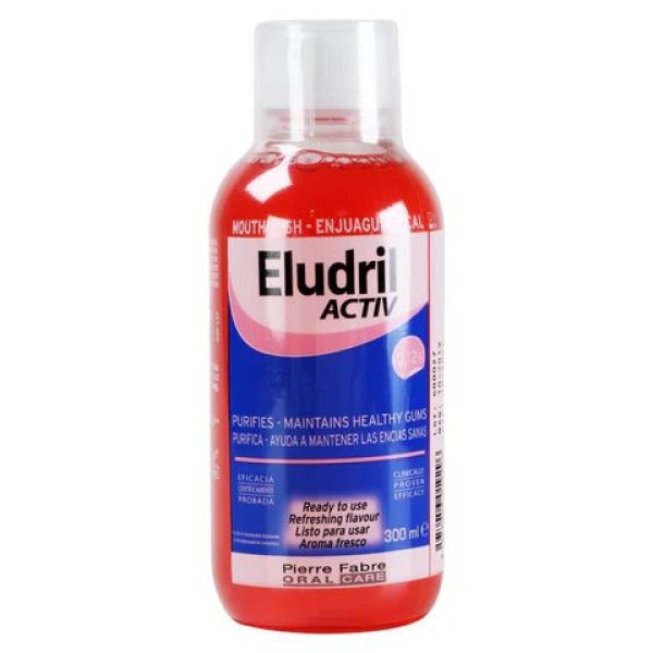 Eludril Active Mouthwash (Elgydium) 300Ml