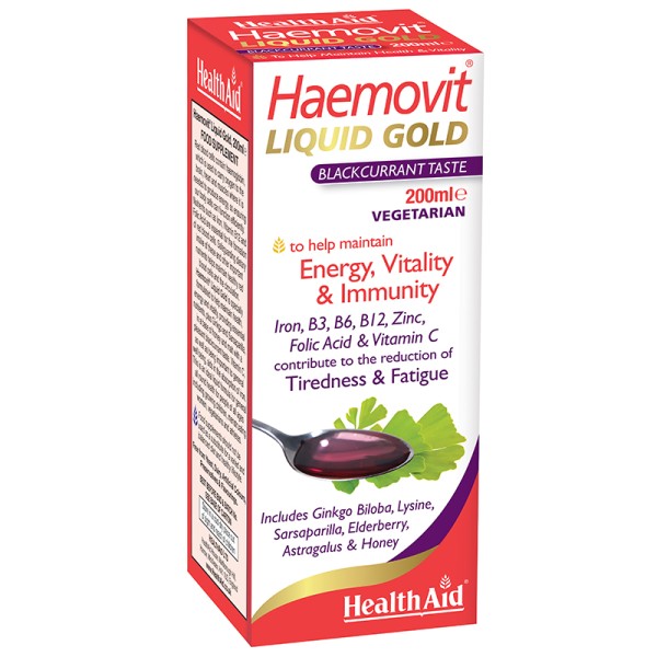 H-Aid Haemovit Liquid Gold 200Ml