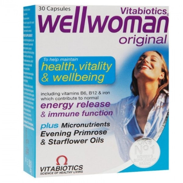 WELLWOMAN ORIGINAL  CAP 30'S(VITABIOTICS)