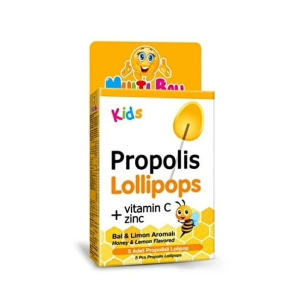 Multi Ball Propolis Lollipops 7'S