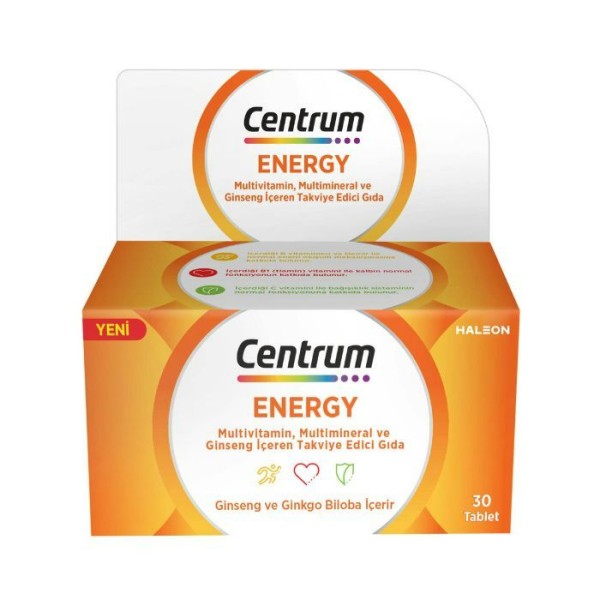 Centrum Energy Tab 30'S