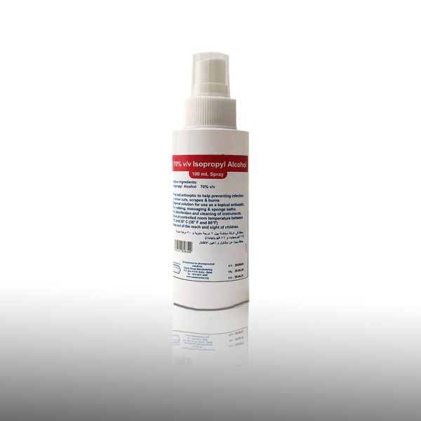 70% Isopropyl Alcohol Spray 100Ml