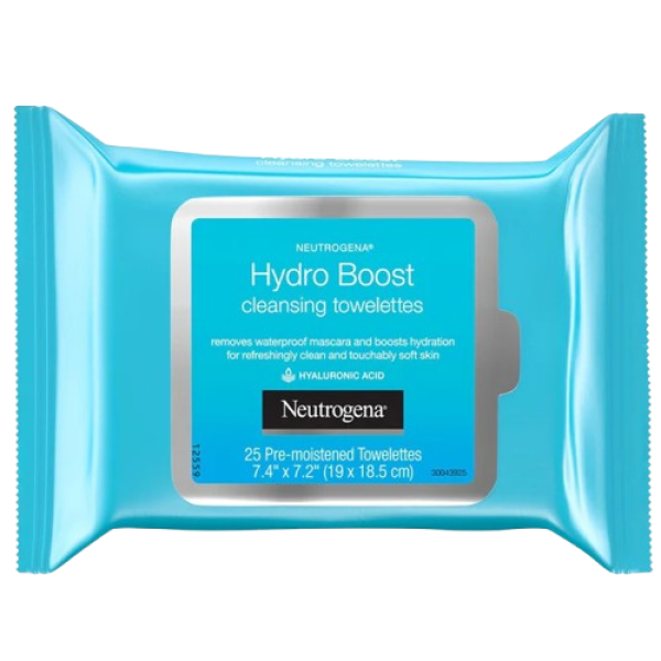 Neutrogena Hydro Boost Face Wipes 25'S