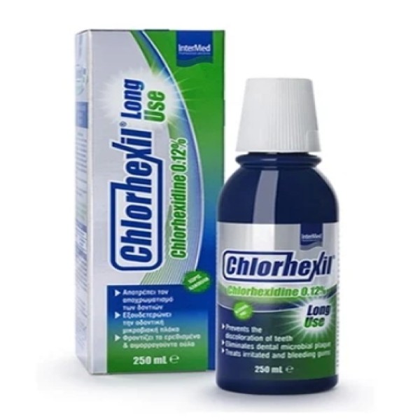 CHLORHEXIL 0.12% LONG USE M/W 250ML