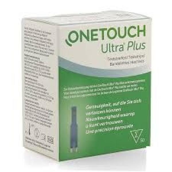 One Touch Ultra Plus Strips 50'S