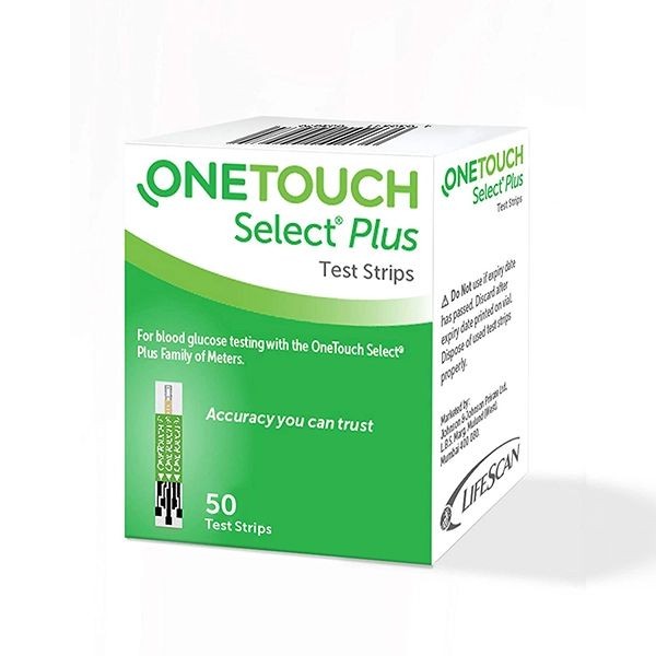One Touch Select Plus Strips 50'S