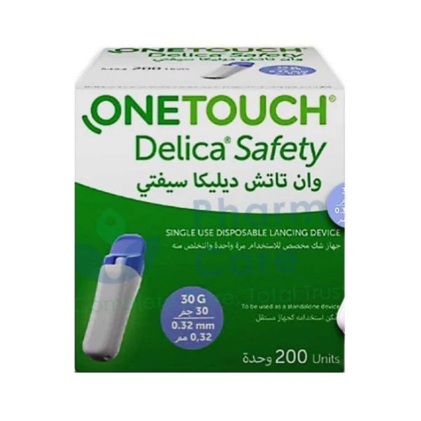One Touch S/Soft Lancing Device 200'S