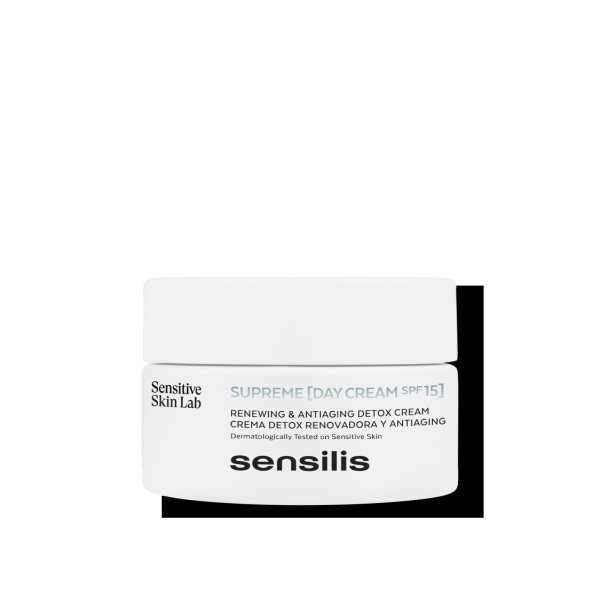 Sensilis Supreme Detox Day Cream Spf15 50Ml
