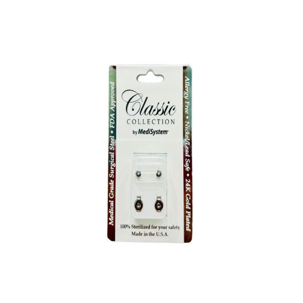 MEDISYSTEM CLASSIC STERILE/PIERCING EARRINGS