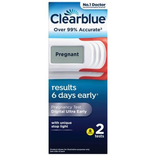 Clearblue Digital Ultra Early Preg. Test 2'S
