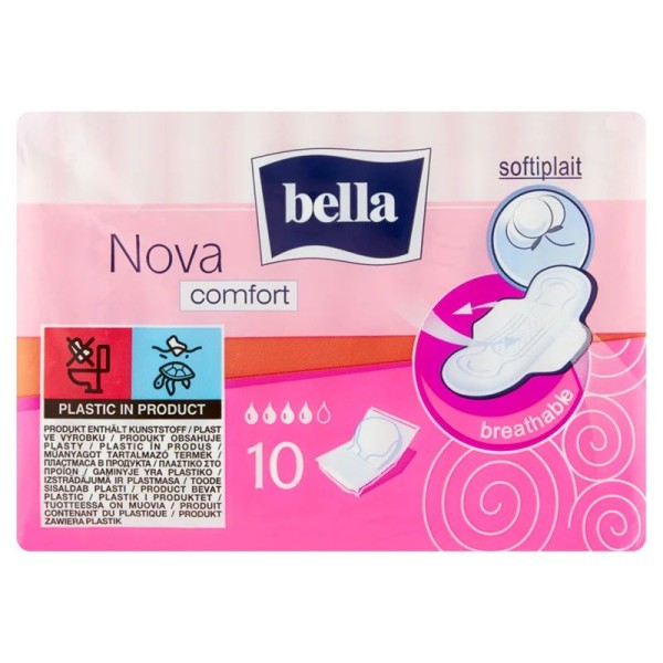 Bella Nova Comfort Sanitary Pad 10'S