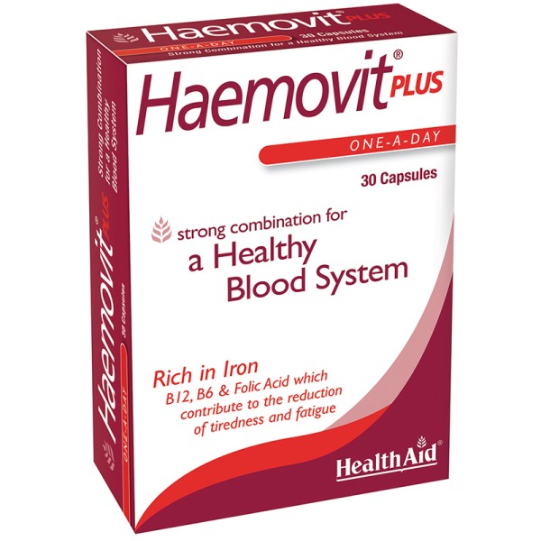 H-Aid Haemovit Plus Cap 30'S