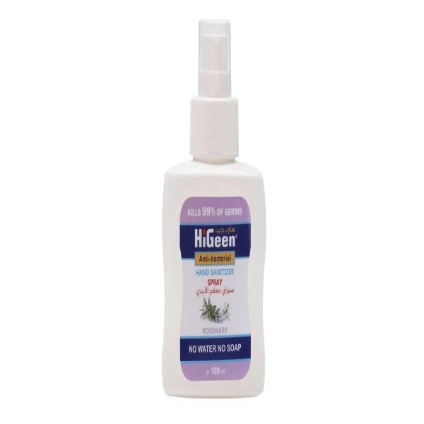 Higeen Hand Sanitizer  Spray Rosemary 100Ml