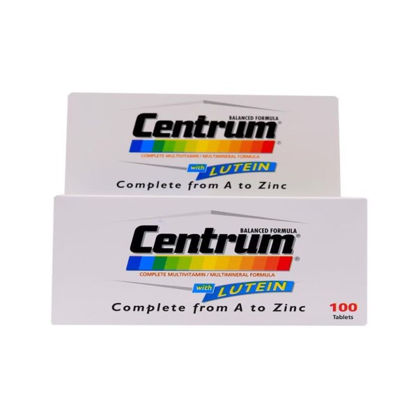 Centrum With Lutein Tab 100'S