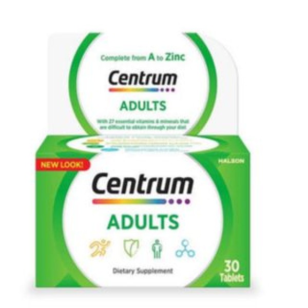 Centrum With Lutein Tab 30'S