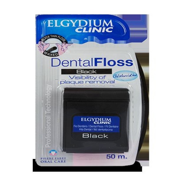 Elgydium Dental Floss Black 50M