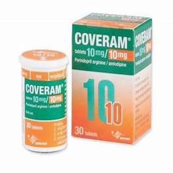 Coveram 10Mg/10Mg Tab 30'S