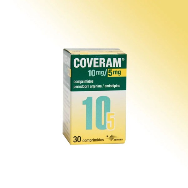 Coveram 10Mg/5Mg Tab 30'S