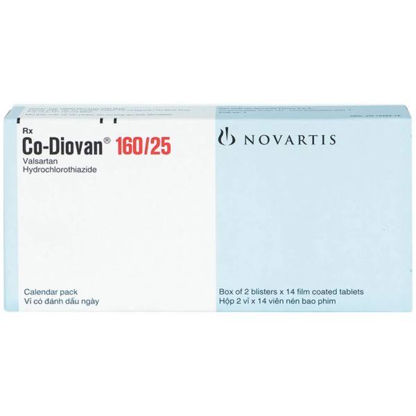Co-Diovan 160/25 Tab 28'S