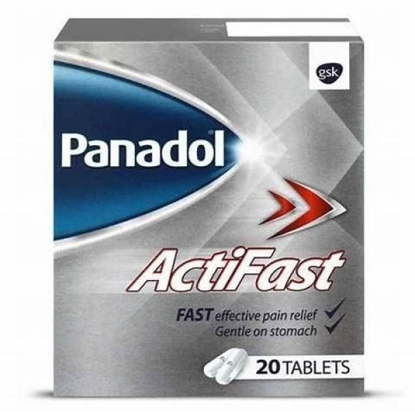 Panadol Actifast Tab 2X10 20'S