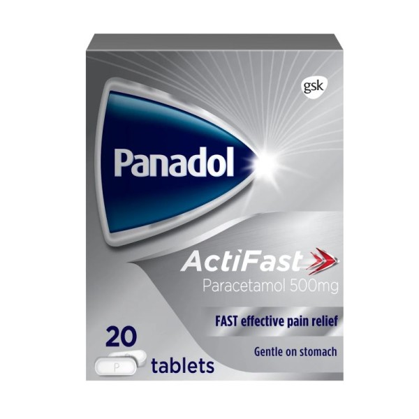 Panadol Actifast Tab 2X10 20'S
