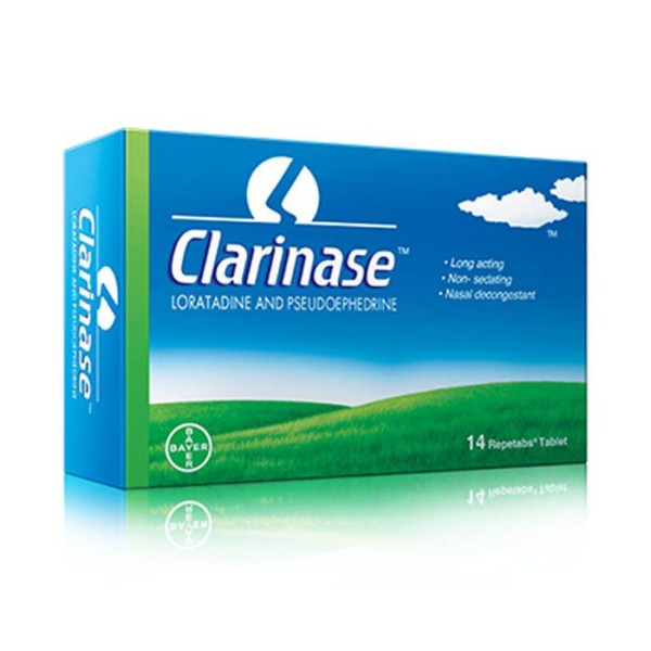 Clarinase Rep Tab 1 X 14'S@