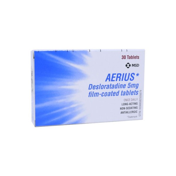 Aerius 5Mg Tab  30'S