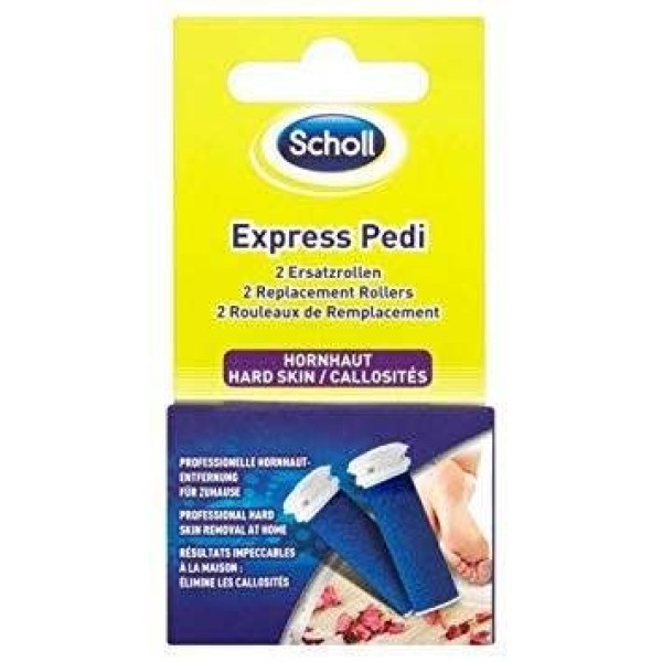 SCHOLL EXPRESS PEDI REPLACEMENT ROLERS 3859