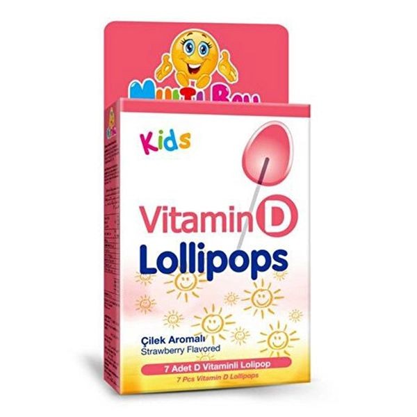 Multi Ball Kids Vit-D Lollipops 7'S