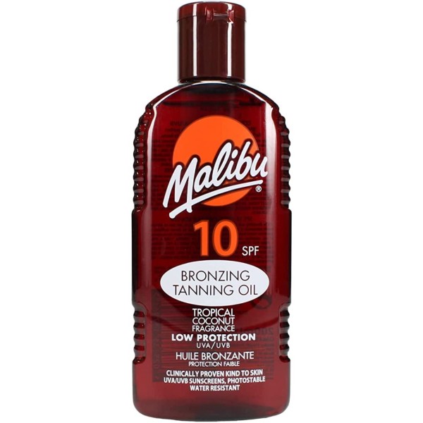 Malibu Spf 10 Bronzing Tanning Oil 200Ml#13531