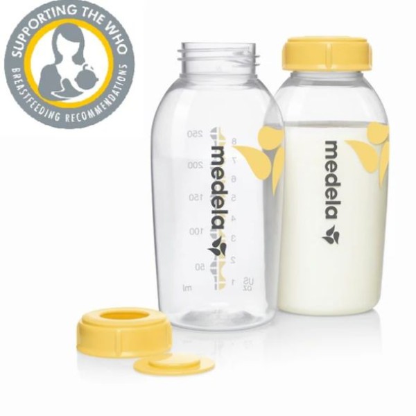 Medela 008.0075 B/Milk Bottles 250Ml 2'S #13581