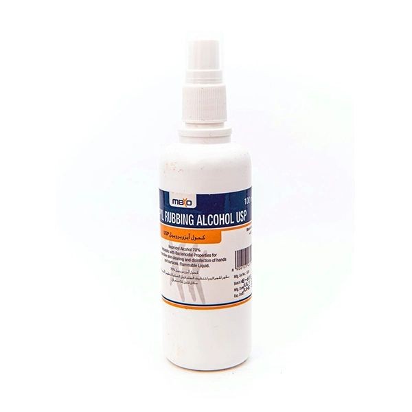 Mexo Isopropyl Rubbing Alcohol Spray 100 Ml