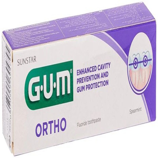 Gum Ortho Toothpaste Gel Spearmint 75 Ml 3080
