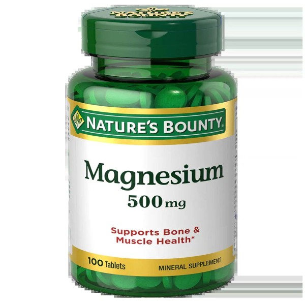 Nature'S Bounty Magnesium 500 Mg 100'S