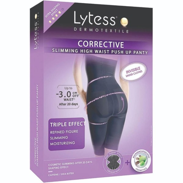 Lytess Corrective H.Waist P.Up Panty L/Xl Black/Noir