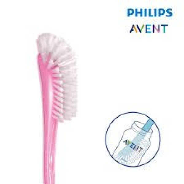 Philips Avent Bottle & Teat Brush Pink Scf145/07