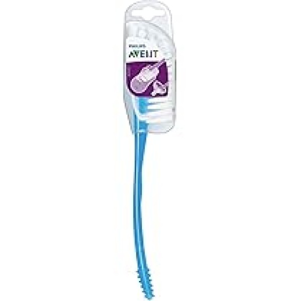 PHILIPS AVENT BOTTLE & TEAT BRUSH BLUE SCF145/06