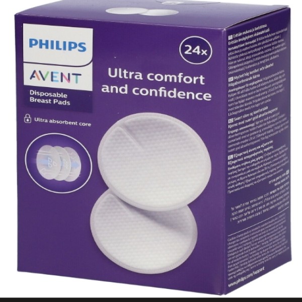 PHILIPS AVENT ULTRA COMFORT DISP B/PADS X24 SCF254/24