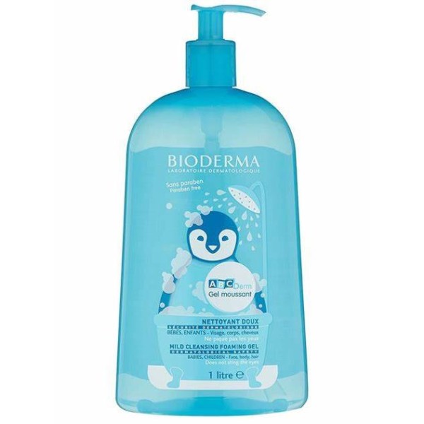 Bioderma Abc Derm Moussant Foaming Gel 1Ltr