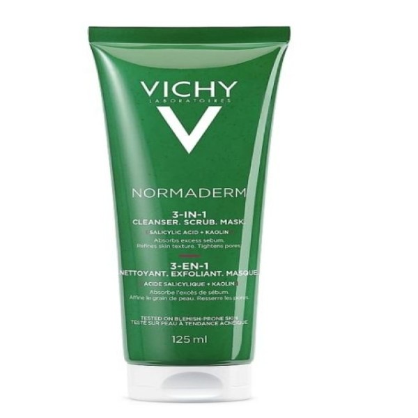 Vichy Normaderm 3 In 1 Cleanser 125Ml Fm0016958