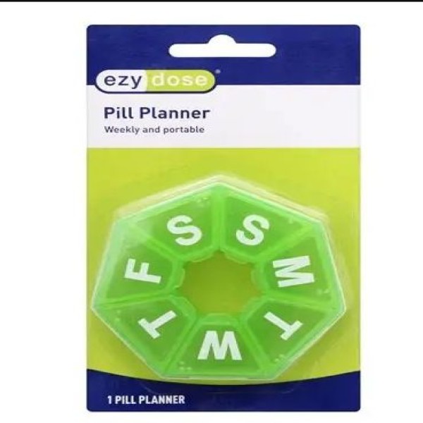 Ezydose Weekly Pill Planner 67009