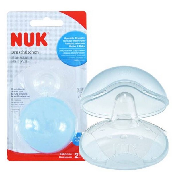 Nuk Nipple Shield Si Size M 2/Blc- 10721312