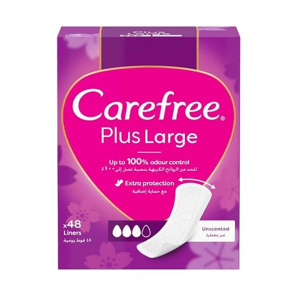 Carefree Maxi Reg Plus Large 48`S