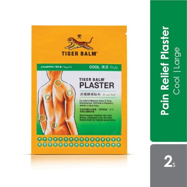 Tiger Balm Plaster Cool Large 2`S