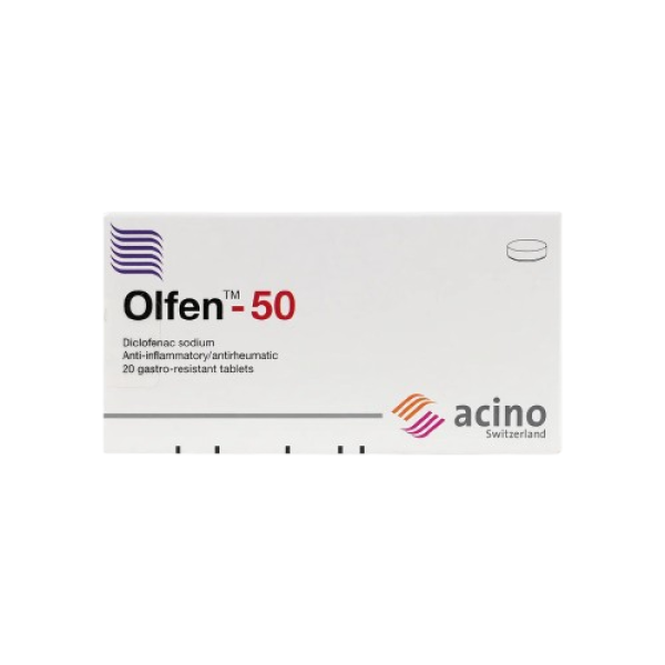 Olfen 50Mg Tab 20'S