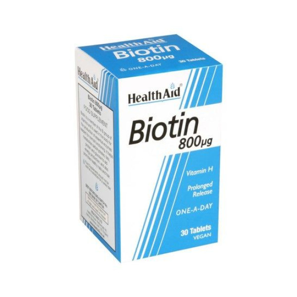 H-Aid Biotin 800Ug Tab 30'S
