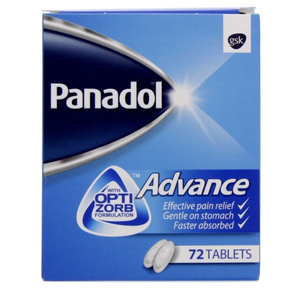 Panadol Advance 500 Mg Tab. 72'S