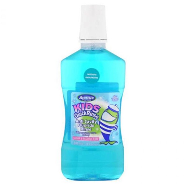 Bf Active Kids Quick Mouth Wash 500Ml